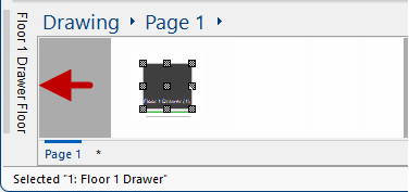 Hover over title tab to display property sheet - Click to expand